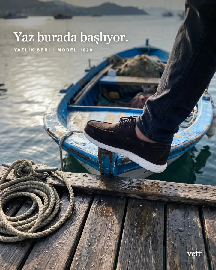 Instagram paylaşımı — iskelede Model 1020
